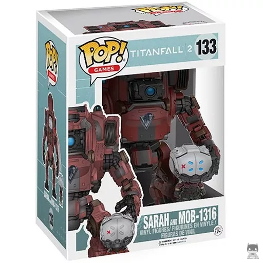 Figurine Funko POP Sarah & MOB-1316 (Supersized) (Titanfall 2)