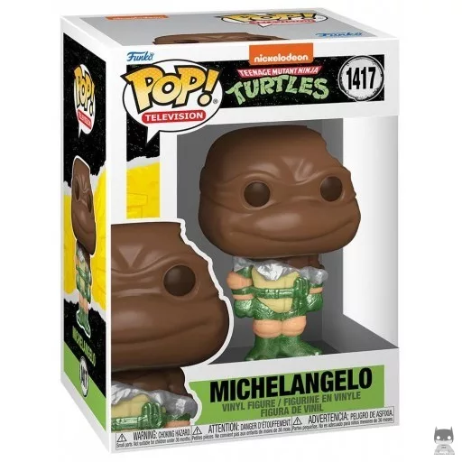 Figurine Funko POP Michelangelo (Chocolat) (Tortues Ninja)
