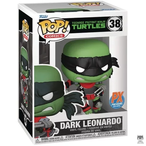 Figurine Funko POP Dark Leonardo (Tortues Ninja)