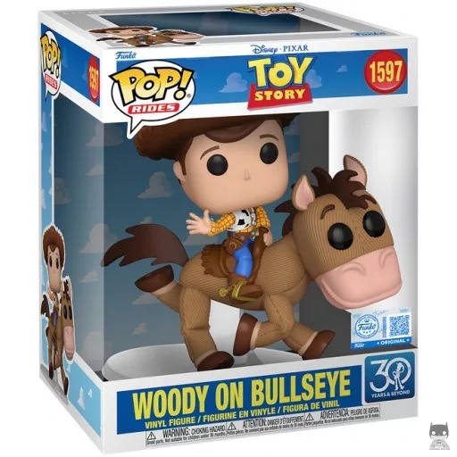 Figurine Funko POP Woody sur Pile-Poil (Toy Story)
