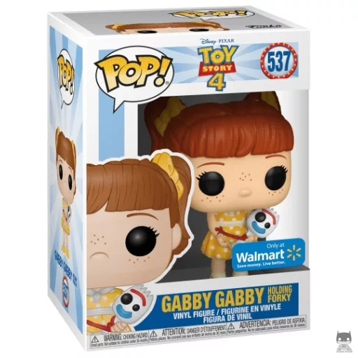 Figurine Funko POP Gabby Gabby tenant Fourchette (Walmart)
