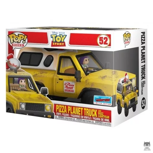 Figurine Funko POP Camion Pizza Planet avec Buzz l'Eclair (Toy Story)