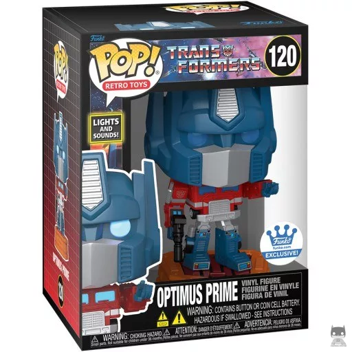 Figurine Funko POP Optimus Prime (Lights & Sound) (Funko Shop)