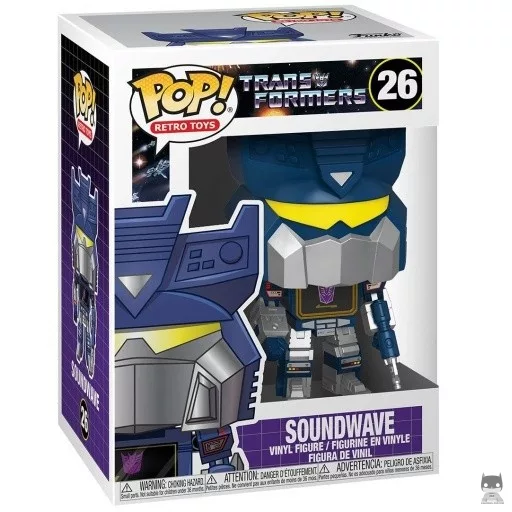 Figurine Funko POP Soundwave (Transformers)