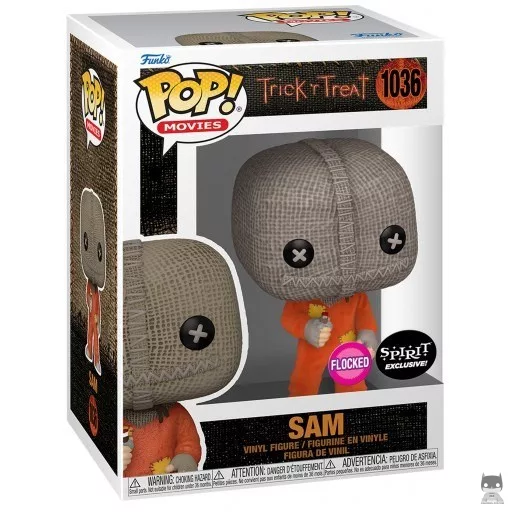 Figurine Funko POP Sam avec un bonbon (Flocked) (Flocked)