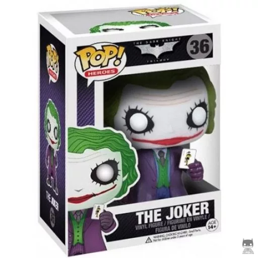 Figurine Funko POP Joker (Trilogie The Dark Knight)