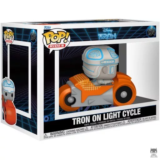 Figurine Funko POP Tron sur Lumicycle (Tron : L'Héritage)
