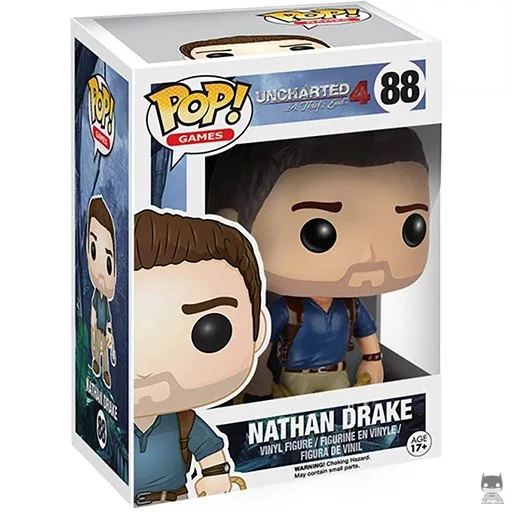 Figurine Funko POP Nathan Drake (Uncharted)