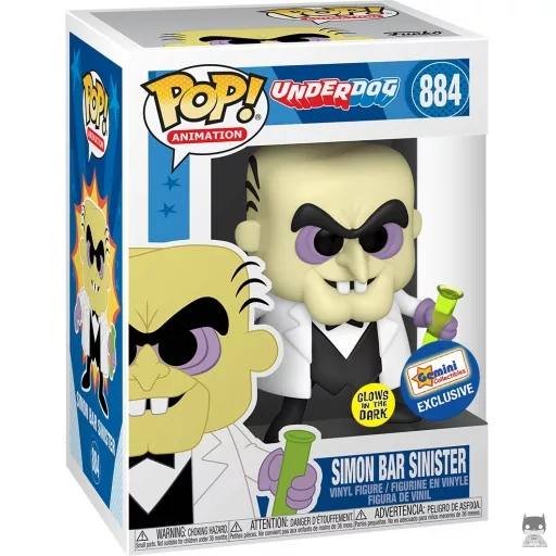Figurine Funko POP Simon Bar Sinister (Glow in the Dark) (Glow in the Dark)