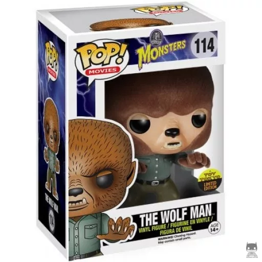 Figurine Funko POP Le Loup-Garou (Flocked) (Universal Monsters)