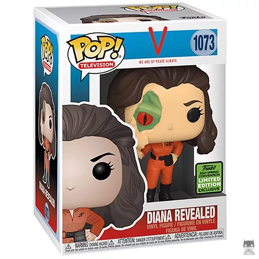 Figurine Funko POP Diana révélée (Spring Convention) (V)