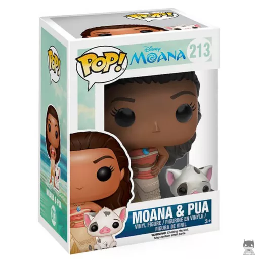 Figurine Funko POP Vaiana avec Pua (Vaiana)