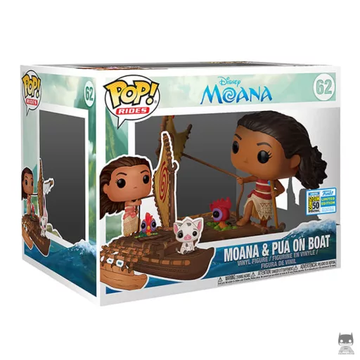 Figurine Funko POP Vaiana & Pua sur le bateau (Vaiana)