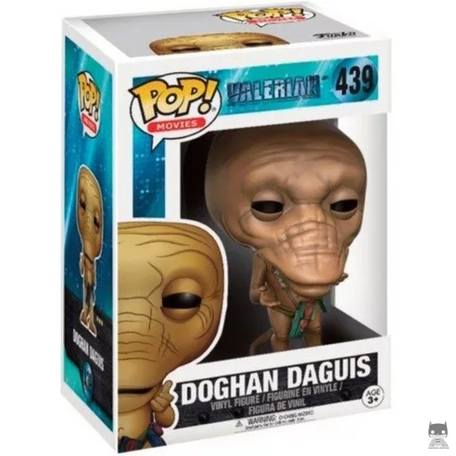 Figurine Funko POP Doghan Daguis (Valérian et la Cité des mille planètes)