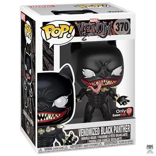 Figurine Funko POP Black Panther Venom (GameStop)