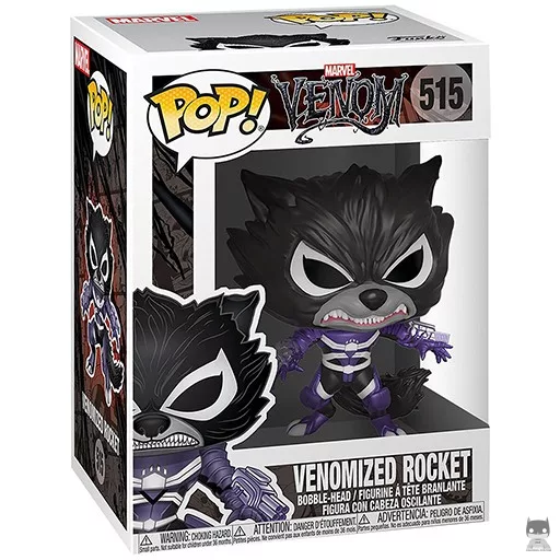 Figurine Funko POP Rocket Venom (Bobble head)