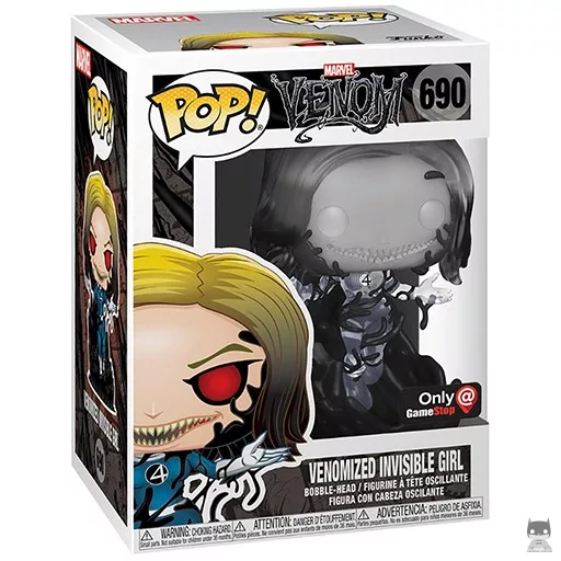 Figurine Funko POP Femme Invisible Venom (Translucent) (GameStop)