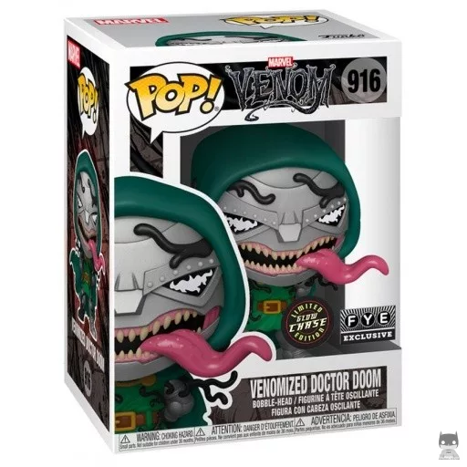 Figurine Funko POP Doctor Doom Venom (Chase & Glow in the Dark) (Venom)