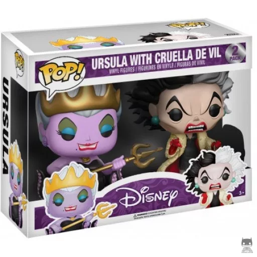 Figurine Funko POP Ursula & Cruella d'Enfer (Pop! Vinyl)