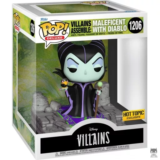Figurine Funko POP Maléfique avec Diablo (Hot Topic)