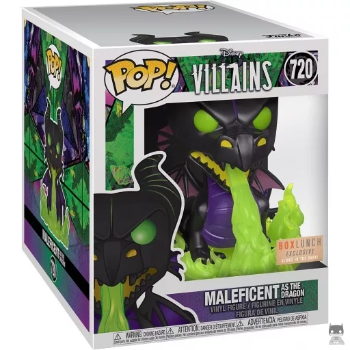 Figurine Funko POP Maléfique en Dragon (Metallic) (Glow in the Dark)