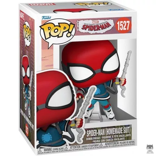 Figurine Funko POP Spider-Man (Costume fait maison) (Bobble head)