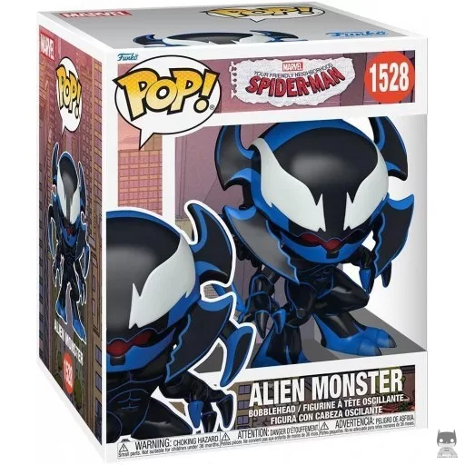 Figurine Funko POP Monstre Alien (SuperSized) (Votre fidèle serviteur Spider-Man)