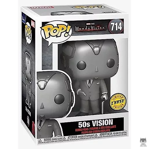 Figurine Funko POP Vision 50's (Chase) (Noir & Blanc) (Vision)