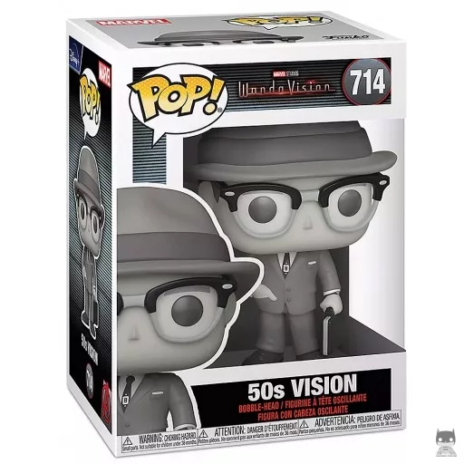 Figurine Funko POP Vision 50's (Noir & Blanc) (WandaVision)