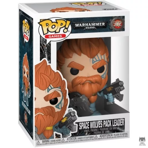 Figurine Funko POP Space Wolves Pack Leader (Warhammer 40,000)