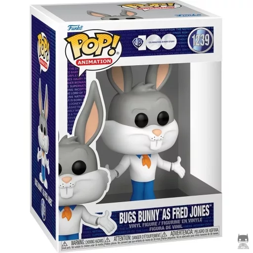 Figurine Funko POP Bugs Bunny en Fred Jones (Warner Bros 100 ans)