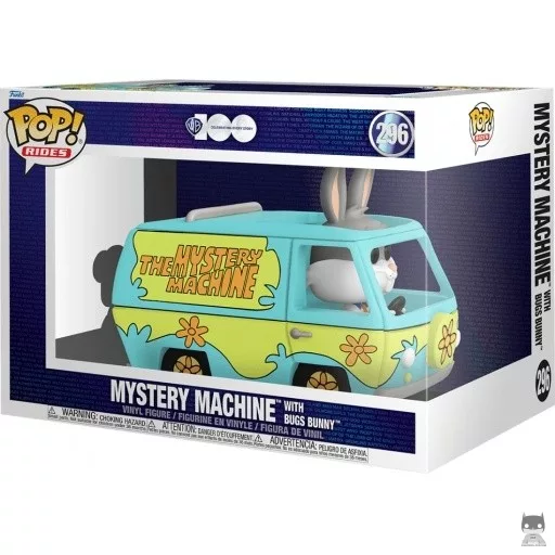 Figurine Funko POP Mystery Machine avec Bugs Bunny (Warner Bros 100 ans)
