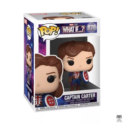 Figurine Funko POP Captain Carter (Bobble head)