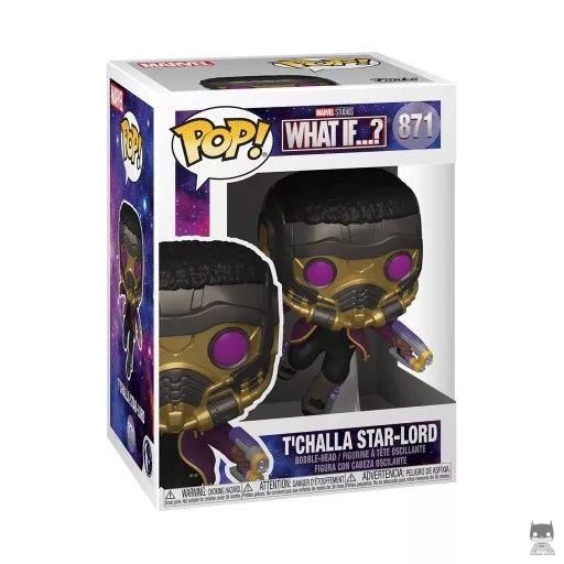 Figurine Funko POP T'Challa Star-Lord (T'Challa Star-Lord)