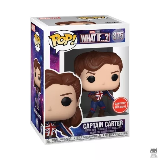 Figurine Funko POP Captain Carter (GameStop)