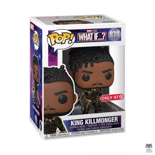 Figurine Funko POP Roi Killmonger (Target)