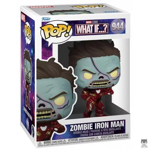 Figurine Funko POP Zombie Iron Man (Bobble head)