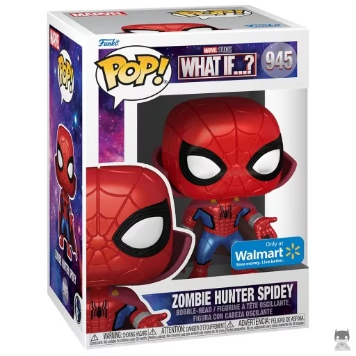 Figurine Funko POP Zombie Hunter Spidey (Metallic) (Metallic)