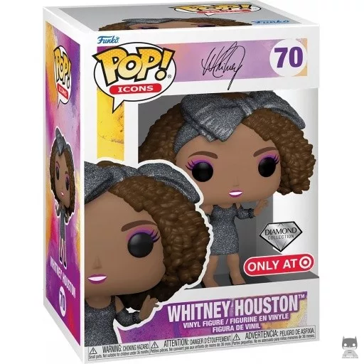 Figurine Funko POP Whitney Houston (Diamond Glitter) (Glitter)