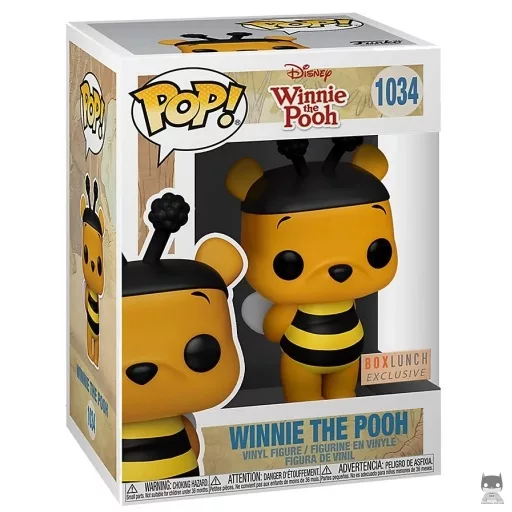 Figurine Funko POP Winnie l'Ourson en Abeille (Flocked)