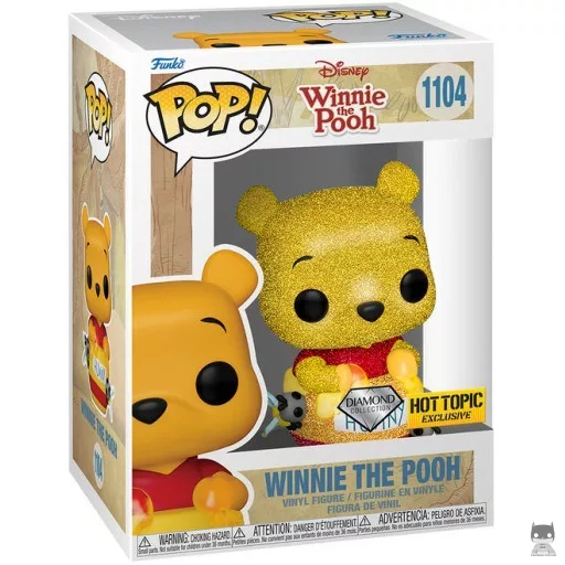 Figurine Funko POP Winnie l'Ourson dans le Pot de Miel (Diamond Glitter) (Glitter)