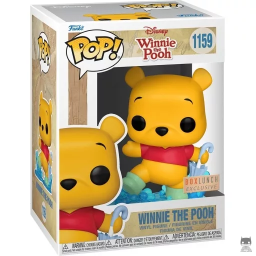 Figurine Funko POP Winnie l'Ourson dans flaque d'eau (Box Lunch)