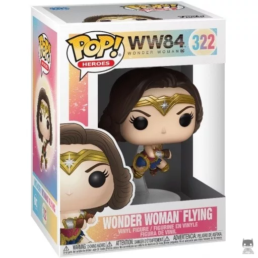 Figurine Funko POP Wonder Woman en vol (Wonder Woman 1984)