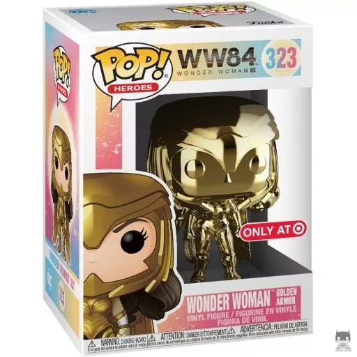 Figurine Funko POP Wonder Woman Armure en Or (Metallic) (Wonder Woman (Diana Prince))