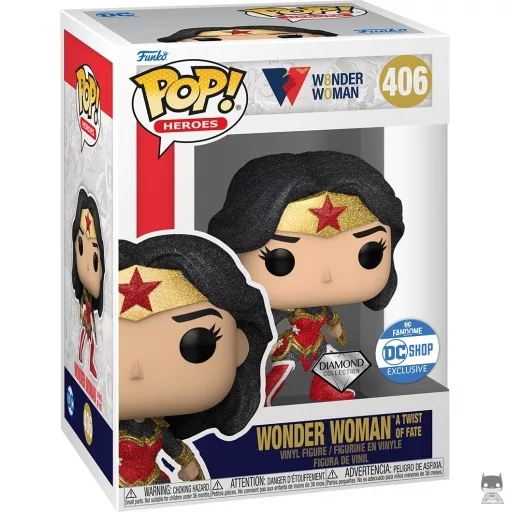 Figurine Funko POP Wonder Woman a Twist of Fate (Diamond Glitter) (Glitter)