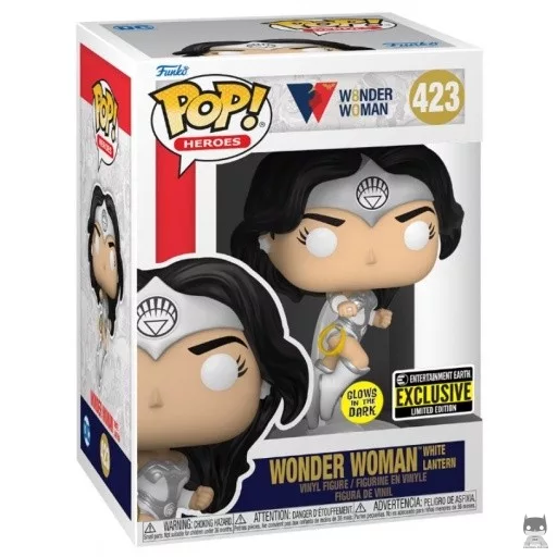 Figurine Funko POP Wonder Woman White Lantern (Glow in the Dark) (Wonder Woman (Diana Prince))