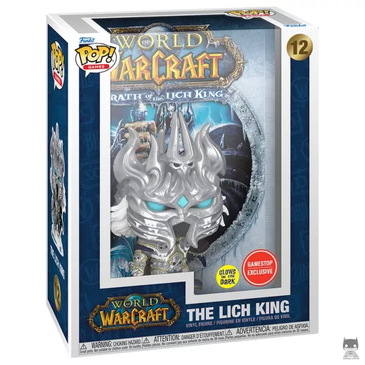 Figurine Funko POP Roi Liche (Game Covers & Glow in the Dark) (World of Warcraft)