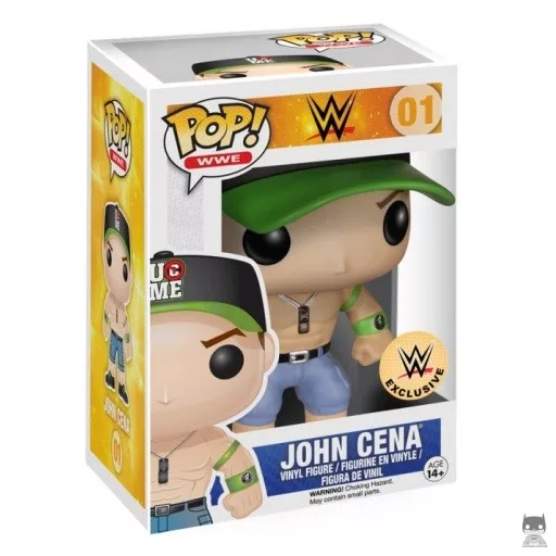Figurine Funko POP John Cena (with green hat) (WWE)