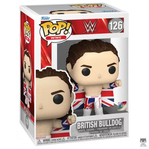 Figurine Funko POP British Bulldog (WWE)