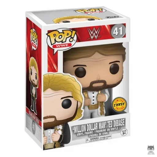 Figurine Funko POP Ted "The Million Dollar Man" Dibiase (Chase) (Pop! Vinyl)